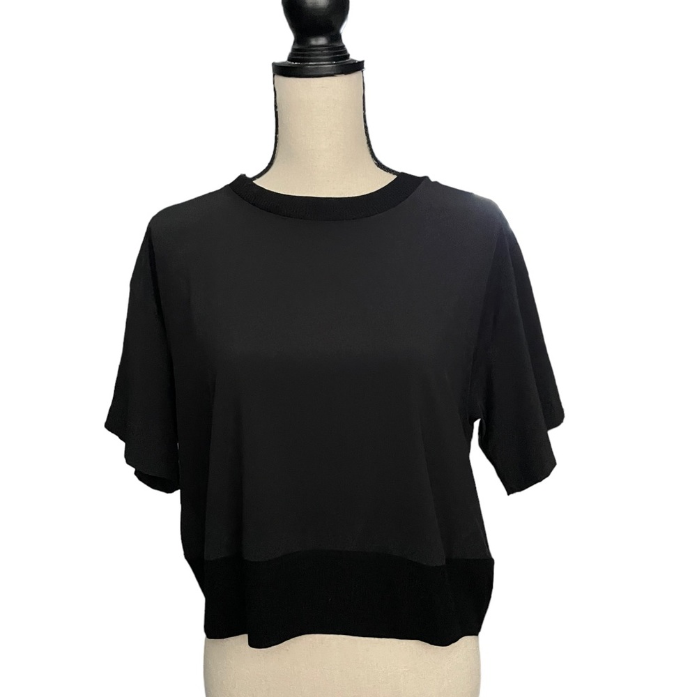 Athleta Zephyr Crop Tee, Size S